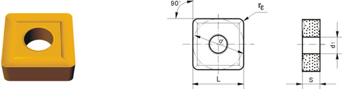 tungsten carbide indexable inserts SNMG-ZV