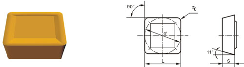 tungsten carbide indexable inserts SPMR-T