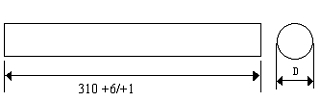 unground tungsten carbide rods